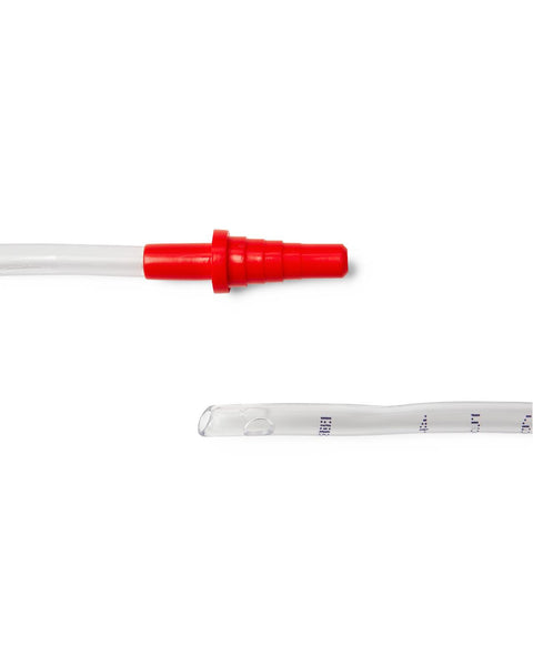 Medline Sterile Continuous Valve Open Suction Catheter Straight Pack, 18 Fr, Whistle Tip #DYND41964