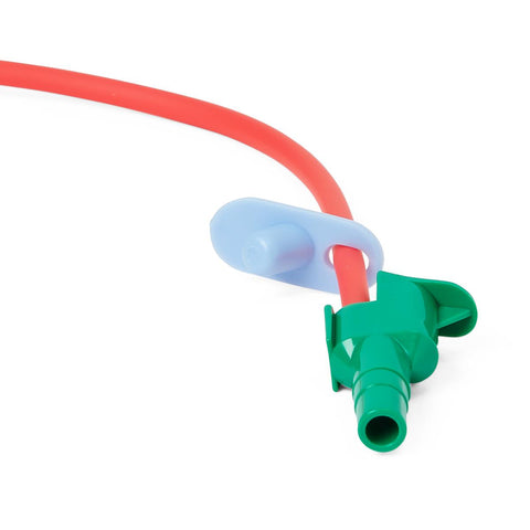 Medline Sterile Open Suction Catheter Mini Tray with Pair of Gloves, 14 Fr, DeLee Tip #DYND48982