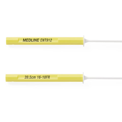 Medline Quick Clear Wand for Feeding Tube Clog Removal, Yellow, 16 Fr -18 Fr x 39.5 cm