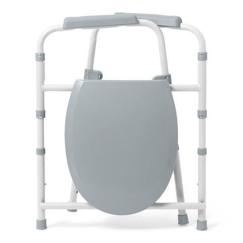Medline 3-in-1 Folding Aluminum Elongated Commode #G1-505LX1