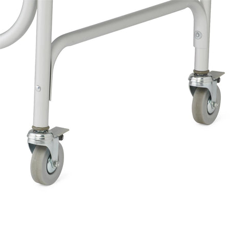 Medline Aluminum Padded Shower Chair Commode with 4 Locking Casters #G1-502PWX1
