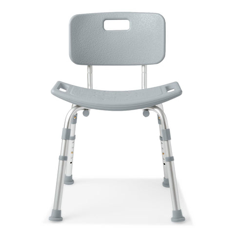 Medline Gray Knockdown Shower Chair, 400 lb Capacity, #G2-102KX1