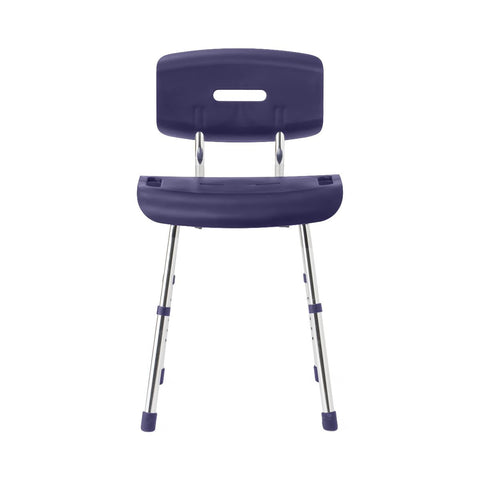Medline Shower Chair with Backrest, 300 lb. Weight Capacity, Microban Treated
