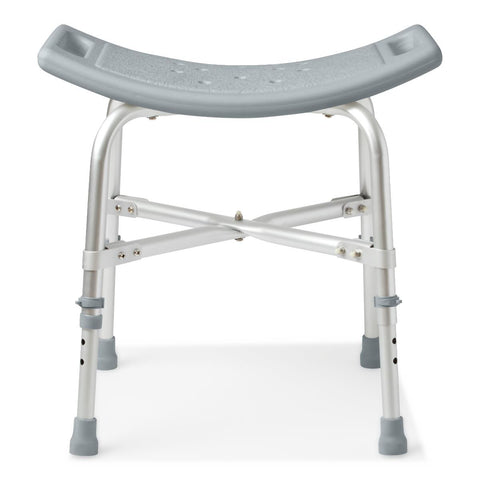 Medline Bariatric Shower Chair without Back, 550 lb. Capacity,  #G2-202BX1