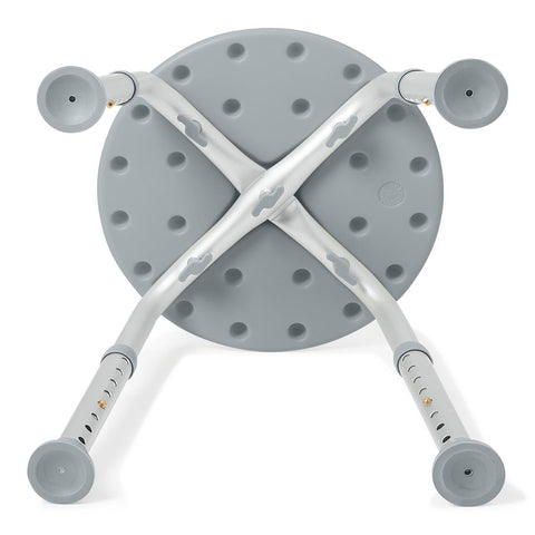 Medline Bath Stool, Gray,  #G2-300KRX1
