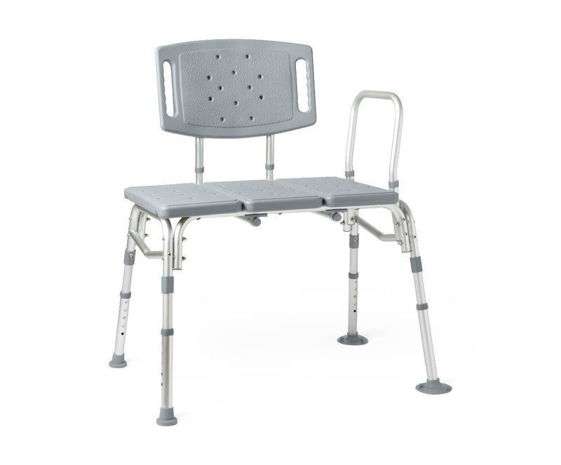 Medline Bariatric Knockdown Transfer Bench, 500 lb. Weight Capacity,  #G3-200KBX1