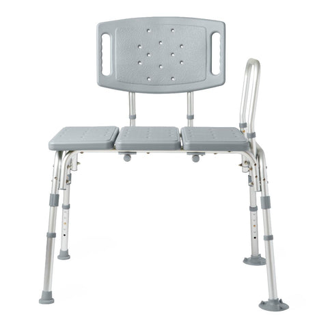 Medline Bariatric Knockdown Transfer Bench, 500 lb. Weight Capacity,  #G3-200KBX1