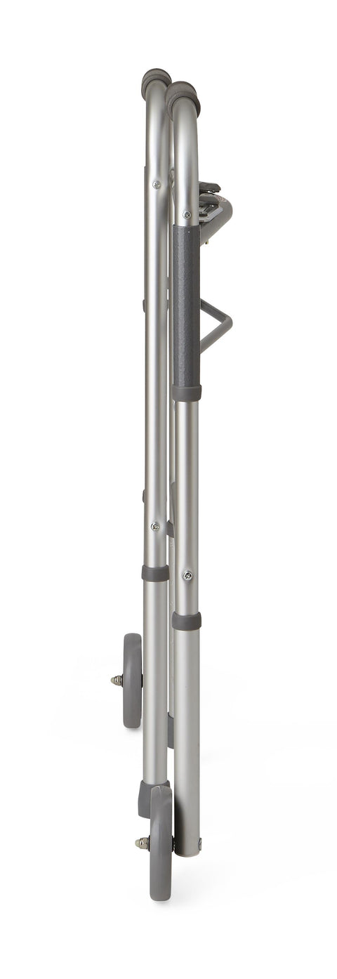 Medline Assembled Adult Walker, 5" Wheels