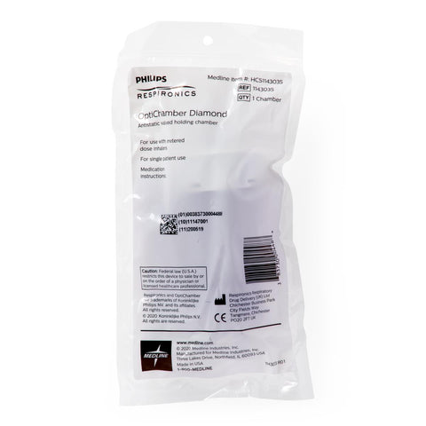 Philips OptiChamber Diamond VHC MDI Spacer Only, Medline Exclusive #1077478ML