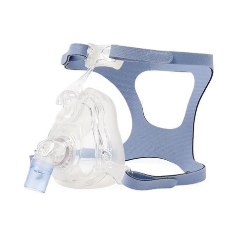 Medline NIV Full-Face Mask with Headgear, Antiasphyxia Valve, Nonvented