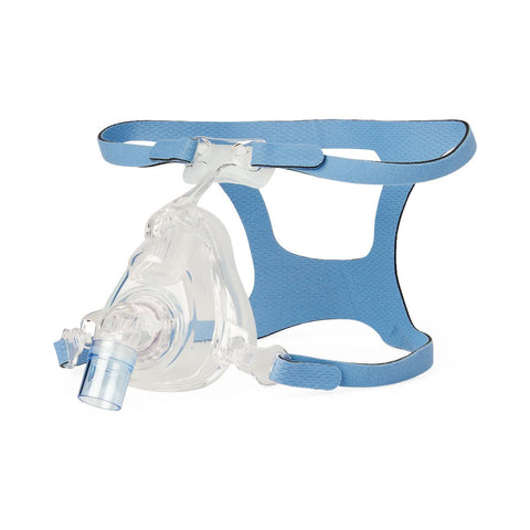 Medline NIV Full-Face Mask with Headgear, Antiasphyxia Valve, Nonvented