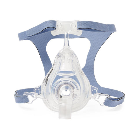 Medline NIV Full-Face Mask with Headgear, Antiasphyxia Valve, Vented
