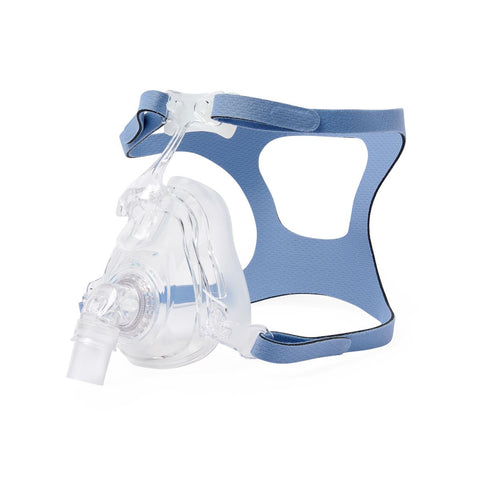 Medline NIV Full-Face Mask with Headgear, Antiasphyxia Valve, Vented