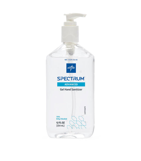 Medline Spectrum Advanced Hand Sanitizer Gel with Aloe Vera and Vitamin E