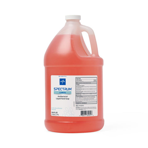 Medline Spectrum Clinical Antibacterial Liquid Hand Soap with 13% BZK