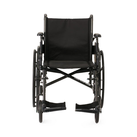 Medline K3 Guardian 18" Wide Wheelchair with Desk-Length Arms and Swing-Away Footrests #K3186N24S