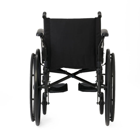 Medline Guardian K4 20" Wide Wheelchair with Desk-Length Arms and Swing-Away Footrests #K4206N24S