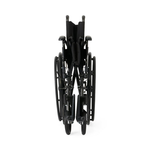 Medline Guardian K4 16" Wide Wheelchair with Desk-Length Arms and Swing-Away Footrests #K4166N24S