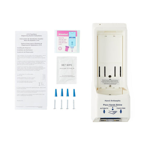 Medline Automatic Dispenser for Sterillium Comfort Gel for 1,000 mL Bottle, White