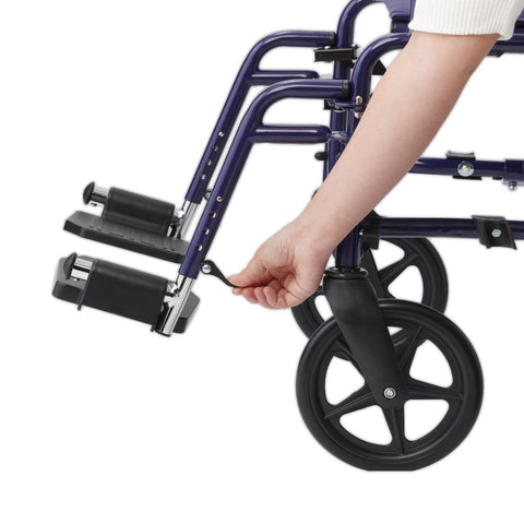 Medline Basic Steel Transport Chair
