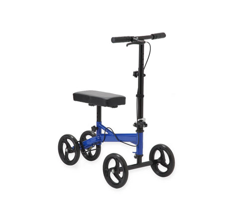 Medline Economy Standard Knee Walker with 8" Wheels, Blue