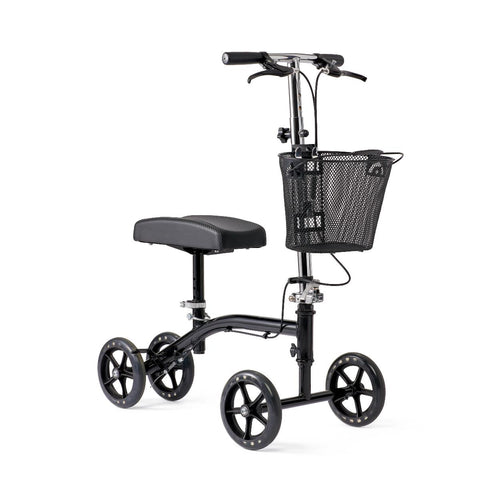 Medline Gen 4 Standard Knee Walker with 8" Wheels, Black #MDS86000G4