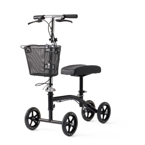 Medline Gen 4 Standard Knee Walker with 8" Wheels, Black #MDS86000G4