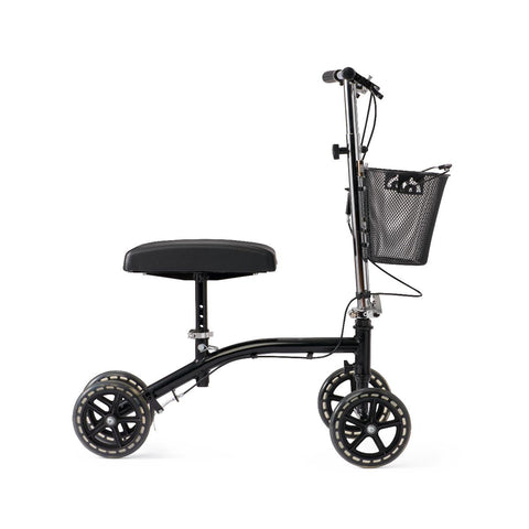 Medline Gen 4 Standard Knee Walker with 8" Wheels, Black #MDS86000G4