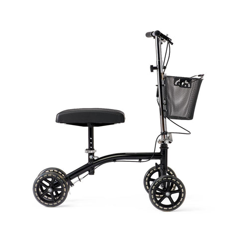 Medline Gen 4 Standard Knee Walker with 8" Wheels, Black #MDS86000G4