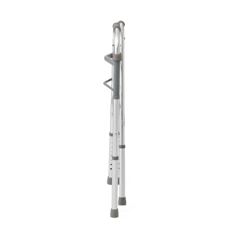 Medline Adult Folding Paddle Walker, No Wheels #MDS86410P