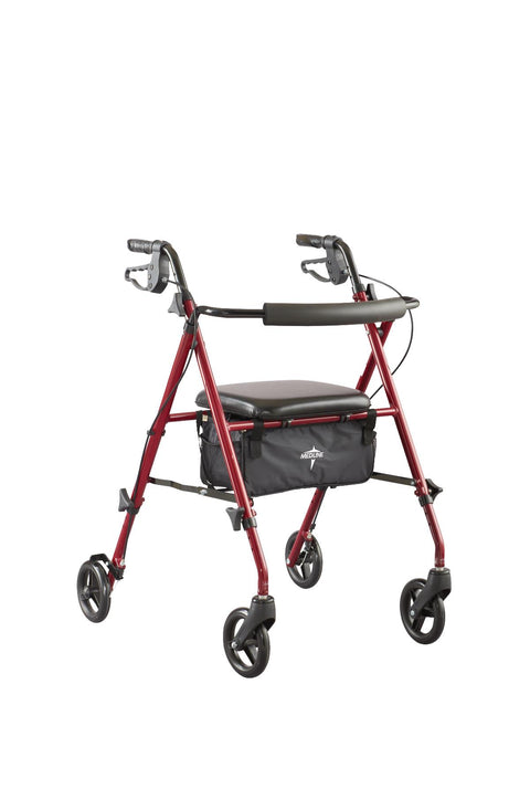 Medline Superlight Aluminum Rollator, 1 EA