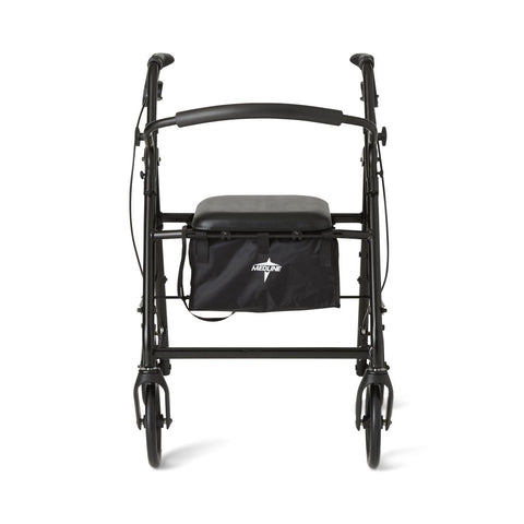 Medline Basic Steel Rollator with 8" Wheels, 1 EA