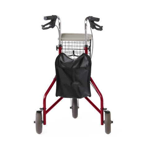 Medline 3-Wheeled Rollator, 1 EA