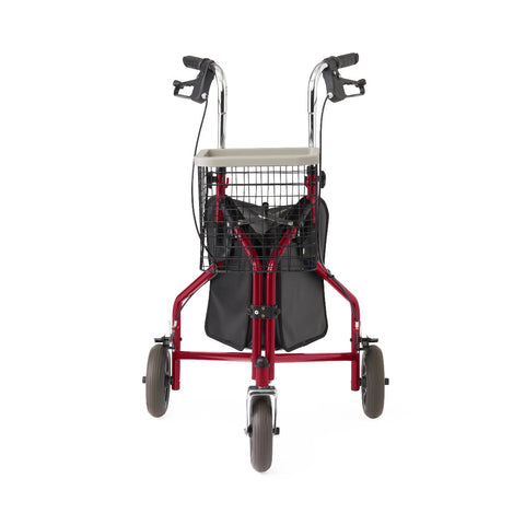 Medline 3-Wheeled Rollator, 1 EA