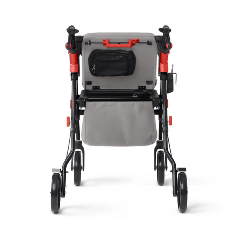 Medline Empower Rollator with Microban-Treated Touch Points and Seat, 1 EA