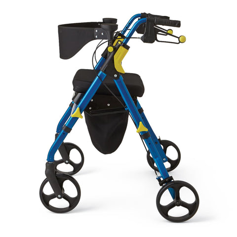 Medline Empower Rollator with 8" Wheels, 1 EA
