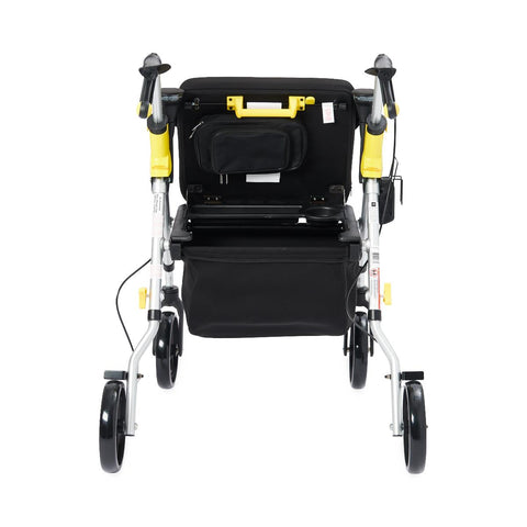 Medline Empower Rollator, Silver, 1 EA #MDS86845SM