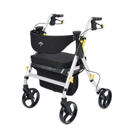 Medline Empower Rollator, Silver, 1 EA #MDS86845SM