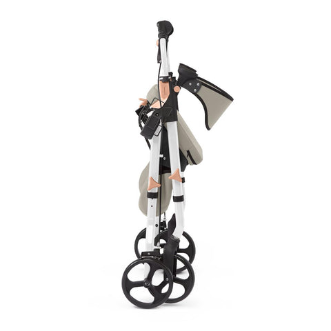 Medline Empower Rollator with Microban-Treated Touch Points and Seat, 1 EA