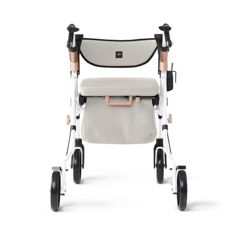 Medline Empower Rollator with Microban-Treated Touch Points and Seat, 1 EA