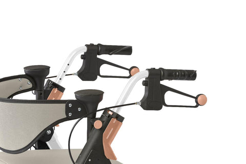 Medline Empower Rollator with Microban-Treated Touch Points and Seat, 1 EA