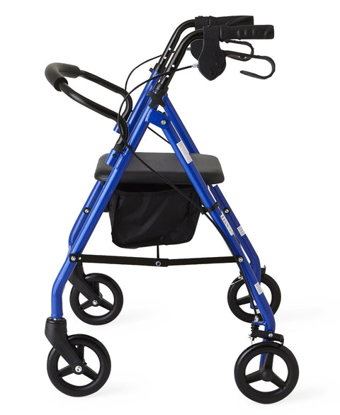 Medline Basic Rollator with 6" Wheels, Junior, 1 EA