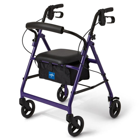 Medline Basic Rollator with 6" Wheels, 1 EA