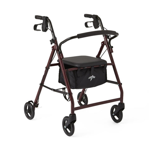 Medline Basic Rollator with 6" Wheels, 1 EA