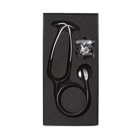 Medline Synergy Dual-Frequency Single-Head Stethoscope, Black