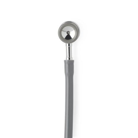 Medline Aluminum Dual-Head Neonatal Stethoscope, Gray