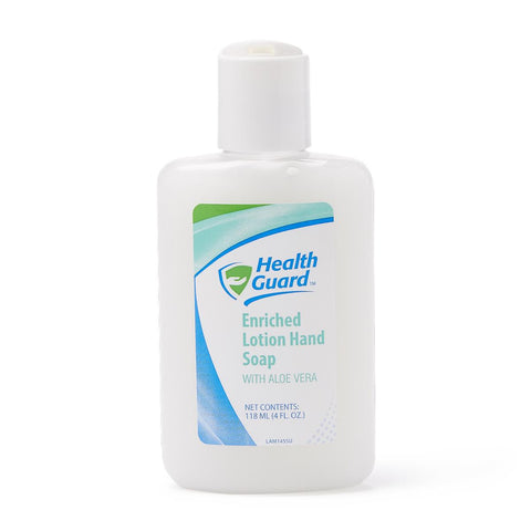 Medline HealthGuard Enriched Lotion Hand Soap, 4 oz.