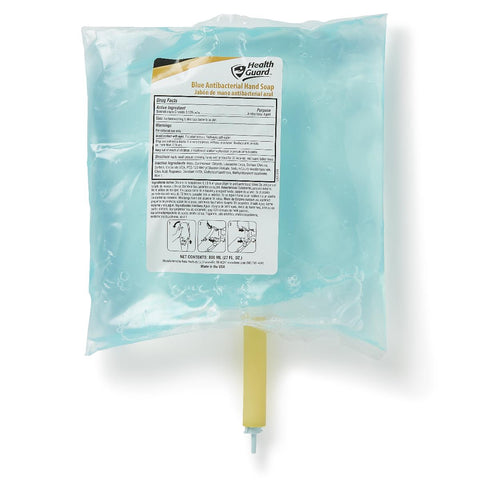 KUTOL HealthGuard Blue Antibacterial Liquid Soap, 800 mL