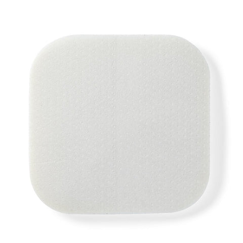 Medline Silicone Foam Dressing Optifoam Gentle 4 X 4 Inch Without Border Waterproof Backing Silicone Face Square Sterile #MSC2244EPZ