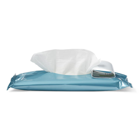 Medline ReadyFlush Flushable Wet Wipes, 8"x 10", 24/Pack